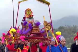 Khai mạc lễ hội Đền Cô Tân An Khai mạc lễ hội Đền Cô Tân An