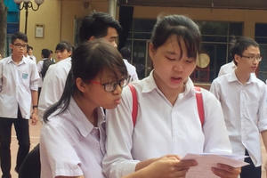 Thí sinh cẩn trọng với điểm nhận hồ sơ xét tuyển của các trường tốp trên