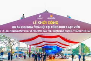 Hải Phòng sẽ có khu nhà ở xã hội gần 4.500 căn hộ tại quận Ngô Quyền Hải Phòng sẽ có khu nhà ở xã hội gần 4.500 căn hộ tại quận Ngô Quyền