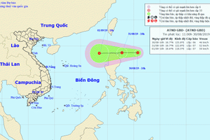 Bão có khả năng hình thành trên Biển Đông vào ngày nghỉ