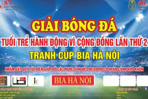 Nhà hát Tuổi trẻ tổ chức Giải bóng đá "Tuổi trẻ hành động vì cộng đồng lần thứ 2"