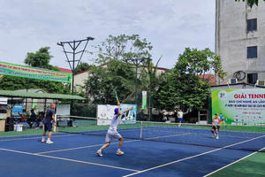 Bế mạc Giải Tennis Báo chí Nghệ An lần thứ 7