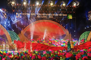 Khai mạc Festival quốc tế ngành hàng lúa gạo Việt Nam - Hậu Giang 2023