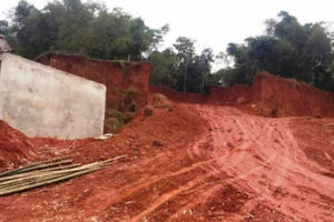 Thanh Hóa: Xã “ưu ái” cho con rể PCT huyện múc đất trái phép