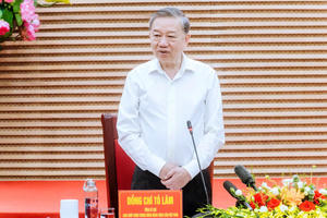 Tổng Bí thư Tô Lâm: Nghệ An phải đổi mới tư duy, đột phá, lựa chọn lối đi bền vững có chiều sâu