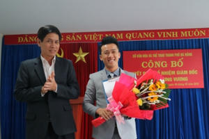 Ca sĩ Quang Hào làm Giám đốc Nhà hát Trưng Vương Đà Nẵng