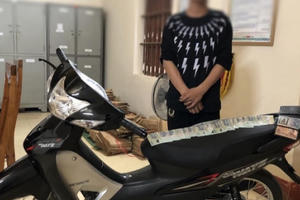 Bắt giữ tên trộm tài sản lấy tiền mua xe tặng bạn gái