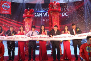 Khai trương đại lý ô tô Nissan Vĩnh Phúc