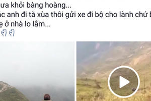 Phượt thủ rơi xuống vực tại "Sống Lưng Khủng Long" ngày mùng 4 Tết