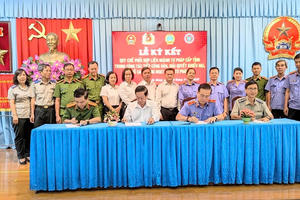 Ký kết Quy chế phối hợp liên ngành trong công tác tiếp công dân, giải quyết khiếu nại, tố cáo trong hoạt động tư pháp