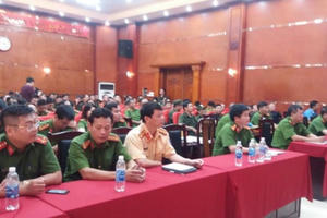 Công an quận Thanh Xuân tăng cường đảm bảo an toàn trật tự dịp Quốc khánh 2/9