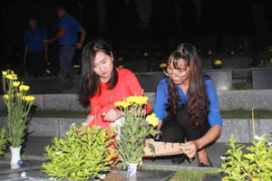 Hơn 1.000 đoàn viên thanh niên Bình Dương thắp nến tri ân ngày Thương binh – Liệt sĩ