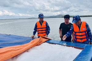 Bà Rịa - Vũng Tàu: Tạm giữ tàu chở 520 tấn phân đạm URE không rõ nguồn gốc