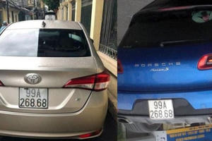 Xác minh, làm rõ xe Porsche tiền tỷ trùng biển số với Toyota Vios