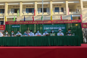 Nhơn Trạch hoàn thành giao nhận quân năm 2021 Nhơn Trạch hoàn thành giao nhận quân năm 2021