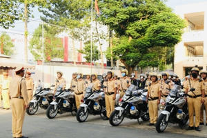 Công an Bình Dương đồng loạt ra quân tháng cao điểm