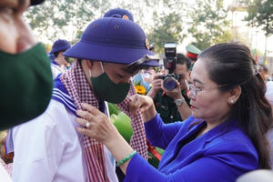 TP HCM đồng loạt tổ chức Lễ giao, nhận quân thực hiện nghĩa vụ quân sự năm 2023