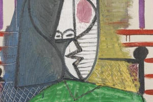 Tự dưng vào phòng trưng bày xé bức tranh trị giá 20 triệu bảng của danh họa Picasso