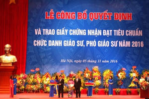Bộ Nội Vụ: Đề nghị Bộ GD&ĐT đánh giá thực trạng tiêu chuẩn đội ngũ GS,PGS hiện nay Bộ Nội Vụ: Đề nghị Bộ GD&ĐT đánh giá thực trạng tiêu chuẩn đội ngũ GS,PGS hiện nay