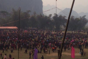 Tuyên Quang: Tưng bừng khai hội Lồng Tông Thượng Lâm