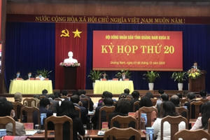 Quảng Nam công bố 23 đơn vị bầu cử đại biểu HĐND tỉnh khóa X