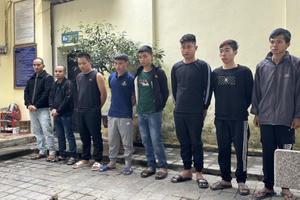 Thanh Hóa: Bắt 8 đối tượng trong ổ nhóm chuyên trộm cắp dây cáp điện ngầm