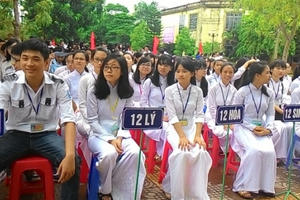 Hồi hộp chờ quy chế kỳ thi THPT quốc gia 2016