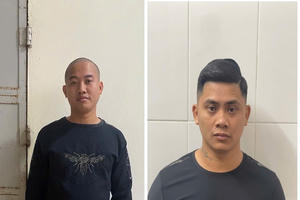 Tàng trữ vũ khí quân dụng, hai đối tượng bị bắt giữ Tàng trữ vũ khí quân dụng, hai đối tượng bị bắt giữ