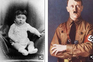 Bất ngờ về hình ảnh thời thơ ấu của Hitler và nhóm 'đồ tể' phát xít