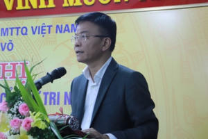 Cử tri đồng ý giới thiệu Bộ trưởng Bộ Tư pháp ứng cử đại biểu Quốc hội