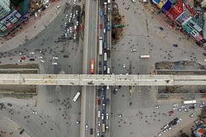 Cận cảnh hầm chui lớn nhất Hà Nội trước ngày thông xe