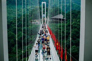 Mộc Châu Island - Cầu kính Bạch Long: Điểm đến lý tưởng giữa núi rừng thiên nhiên, hùng vỹ