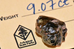 Vô tình nhặt được viên kim cương 9 carat khi dạo chơi ở công viên Vô tình nhặt được viên kim cương 9 carat khi dạo chơi ở công viên