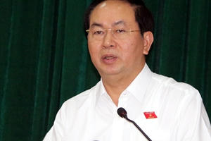 Chủ tịch nước: 'Xử lý nghiêm bất kể ai liên quan đến sự cố Formosa'