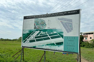 Cần sớm đẩy nhanh tiến độ dự án Cụm công nghiệp làng nghề Chàng Sơn