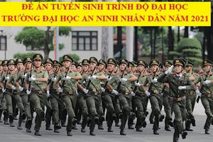 Trường Đại học An ninh nhân dân tuyển 33 chỉ tiêu nữ