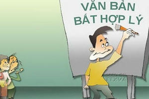 Chú trọng xử lý văn bản trái pháp luật về nội dung, thẩm quyền