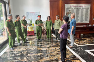 Công an tỉnh Thanh Hoá khám xét nhà đại ca giang hồ Bùi Quốc Ý