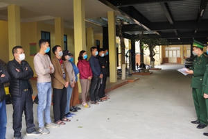 Bắt giữ đối tượng nhận tiền để dẫn đường đưa người vượt biên trái phép