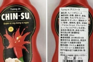Bộ Y tế nói gì về 18 nghìn chai tương ớt Chin-su bị Nhật thu hồi?