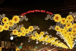 Thành phố mang tên Bác rực rỡ sắc màu trước thềm năm mới 2016