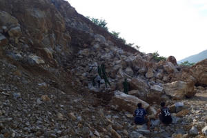 Hà Giang: Sập mỏ đá Pắc Luốc, 2 người tử vong