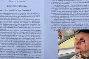 Đang lưu thông trên đường, hai vợ chồng bị nhóm côn đồ hành hung gây thương tích