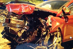 Công an thông tin vụ tai nạn liên hoàn khiến 2 người bị thương phải cấp cứu