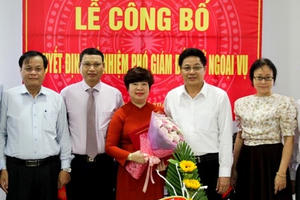Đà Nẵng bổ nhiệm Phó Giám đốc Sở Ngoại vụ