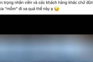 Sốc: Đôi nam nữ “mây mưa” ngay trong quán cà phê tại Hà Nội