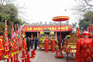 Nam Định: Huy động gần 2.000 cán bộ, chiến sỹ đảm bảo an ninh, trật tự tại Đền Trần