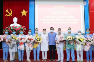Hải Phòng: Các bệnh viện gặp mặt động viên bác sỹ, điều dưỡng lên đường chống dịch tại TP Hồ Chí Minh