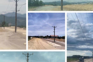 Hà Tĩnh: Nguy cơ mất an toàn tại dự án 266 tỷ vì thi công trong hành lang lưới điện