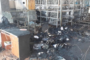 Lâm Đồng: Cháy khu nhà nuôi cấy mô sâm Ngọc Linh